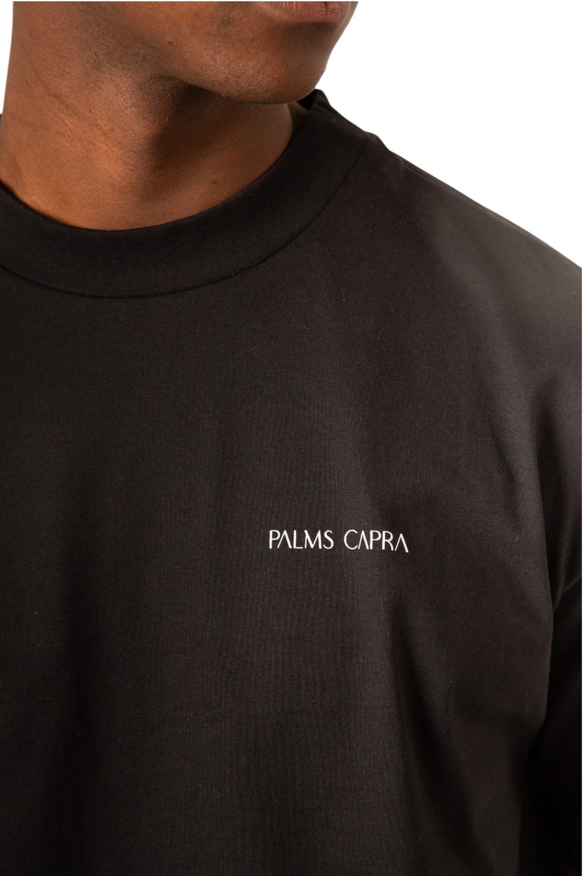 Palms Logo Black Tshirt