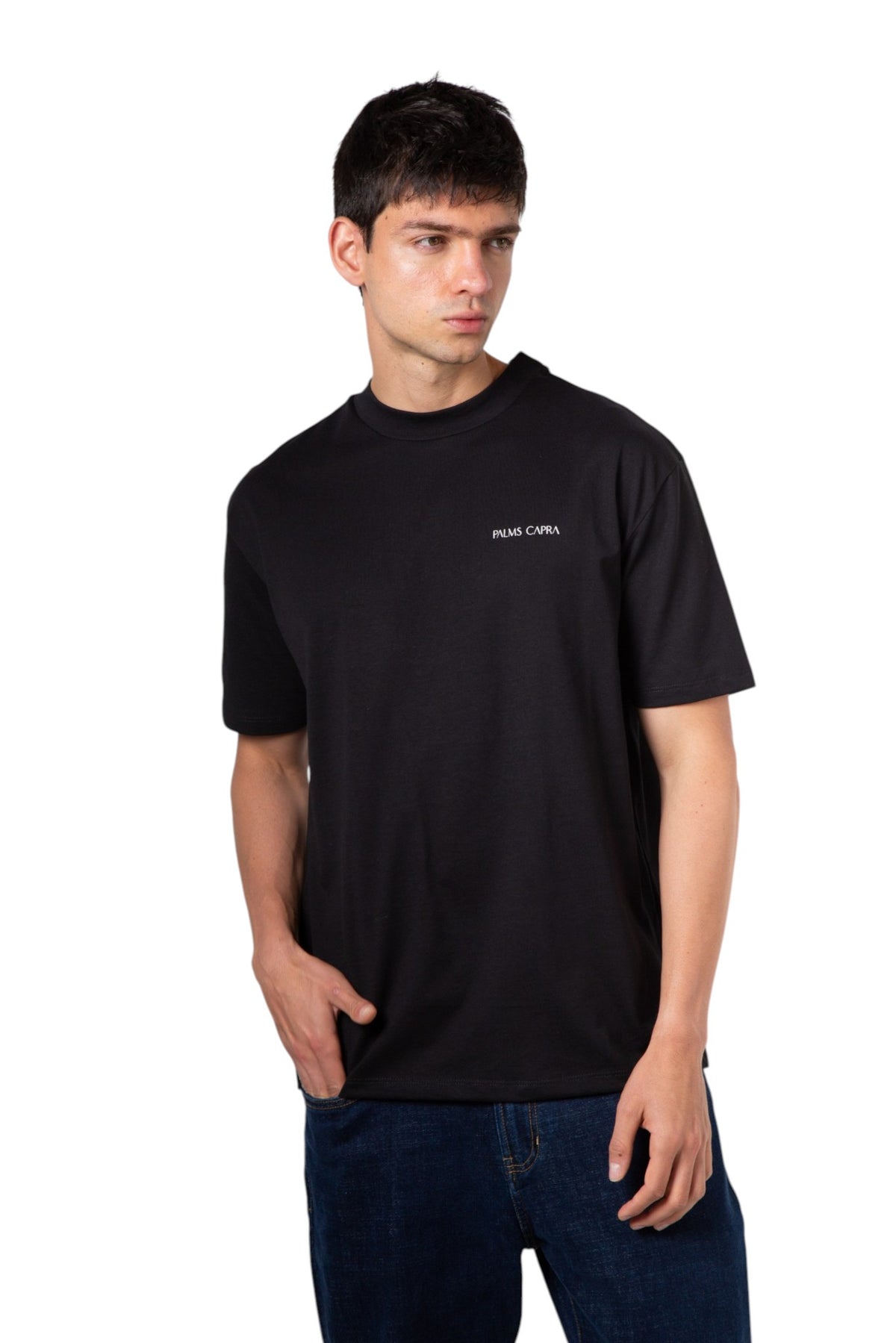 Palms Logo Black Tshirt