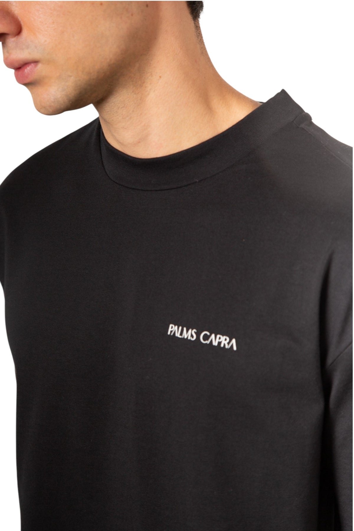 Palms Logo Black Tshirt