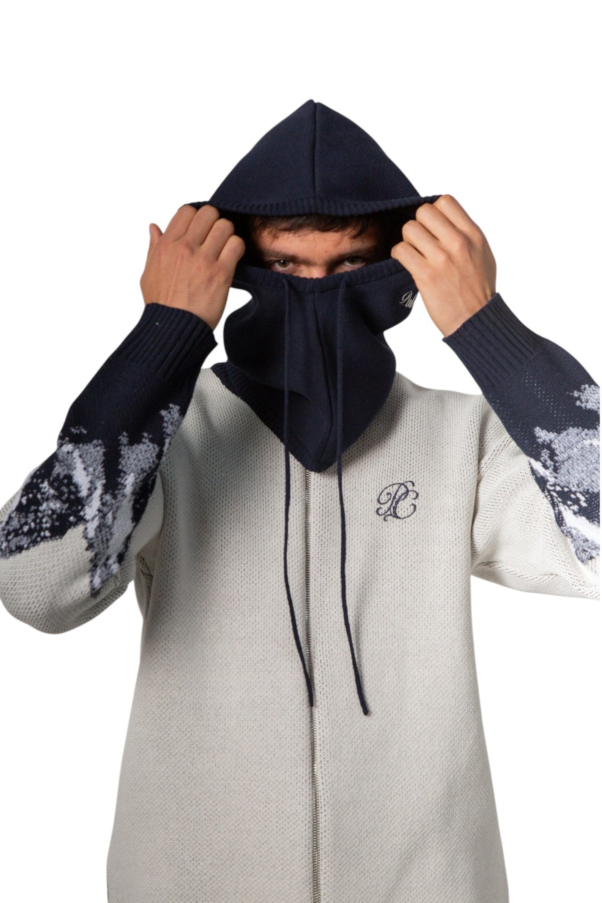 Palms Blue Balaclava
