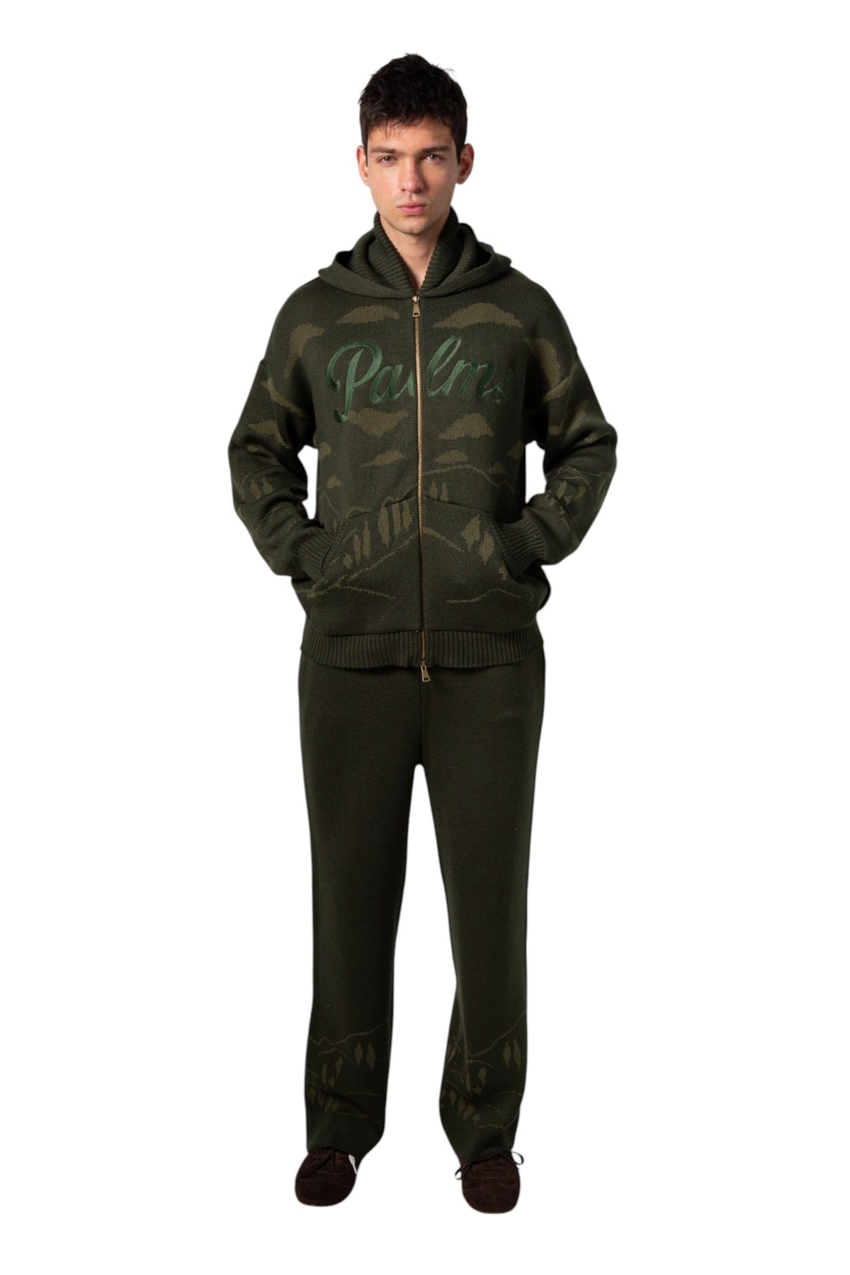2-PACK Set Mountains Green Knit