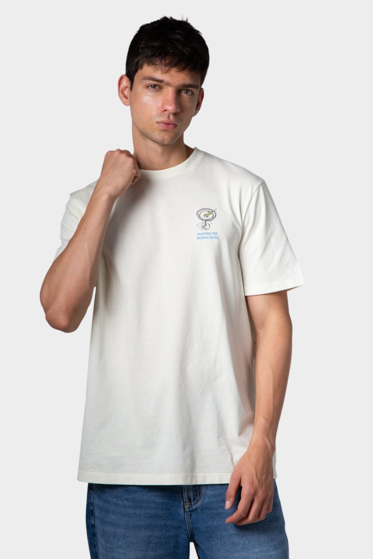 MARTINI WHITE T-SHIRT