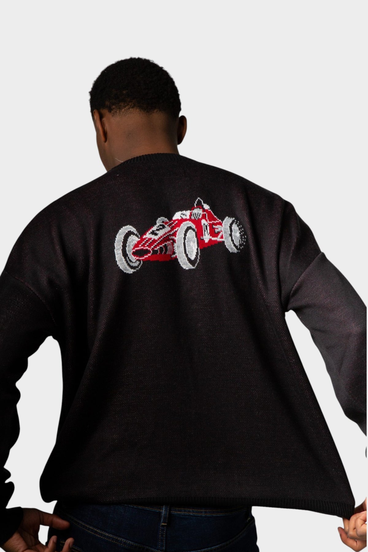 RACING TEAM BLACK KNIT