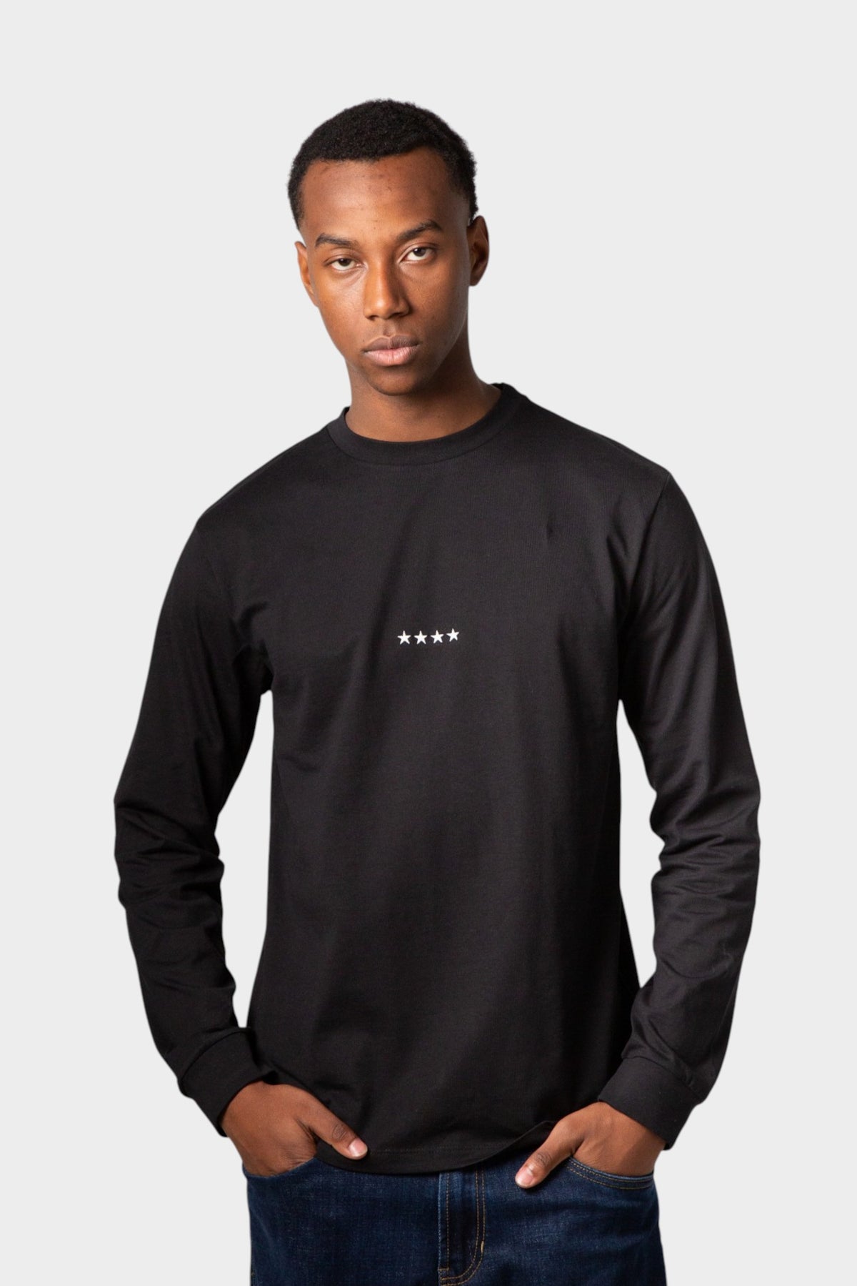 Lion Black Long Sleeve T-Shirt