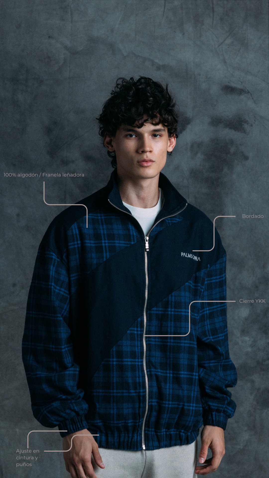 PC Pattern Blue Jacket