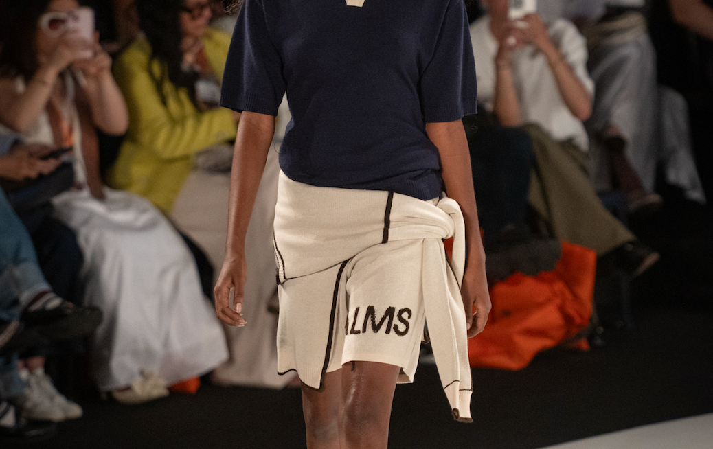 Palms Beige Short Knit