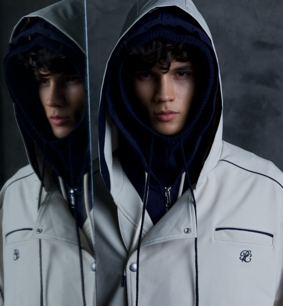 Palms Blue Balaclava