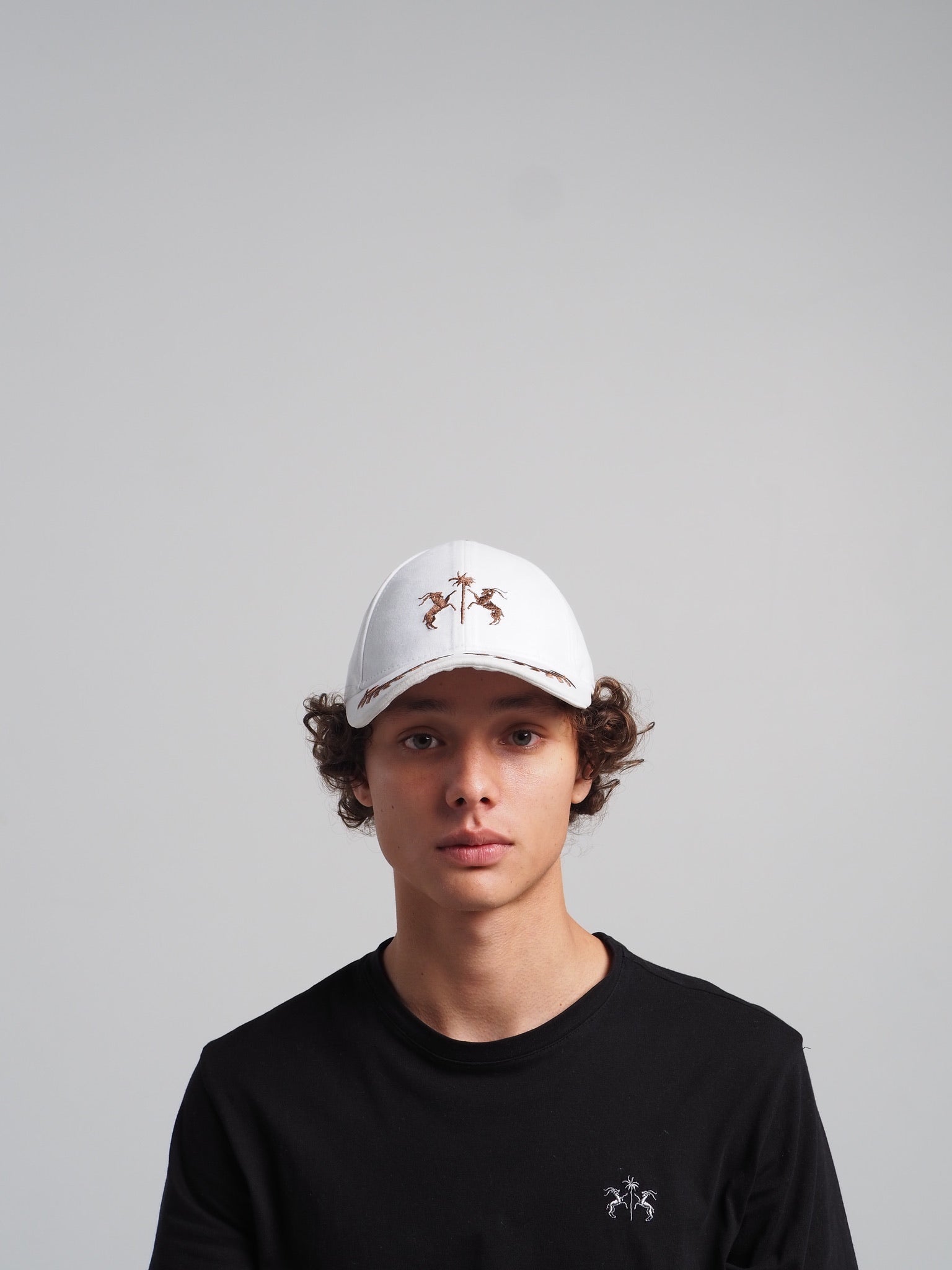 Logo Racing Cap White