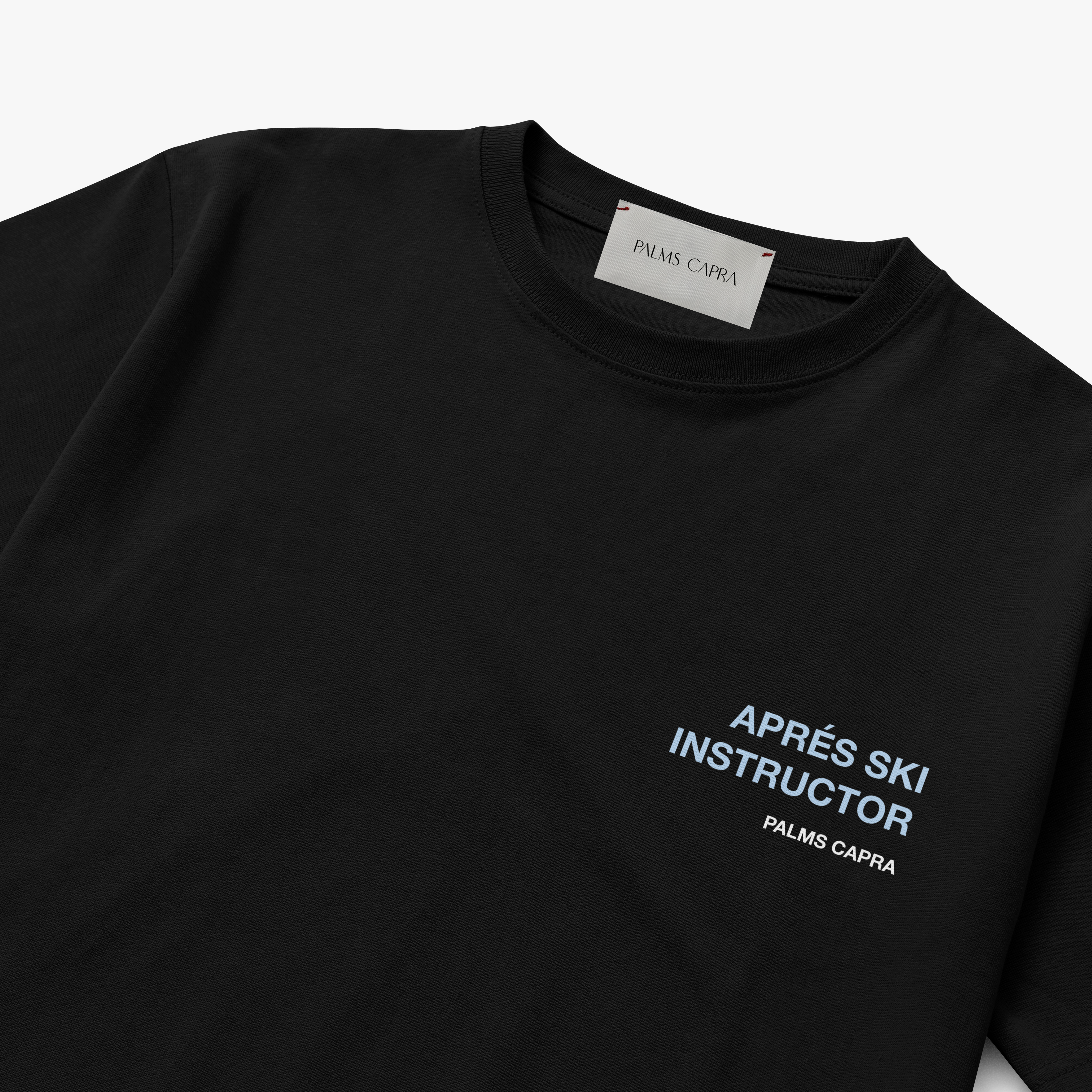 APRES SKI BLACK T-SHIRT