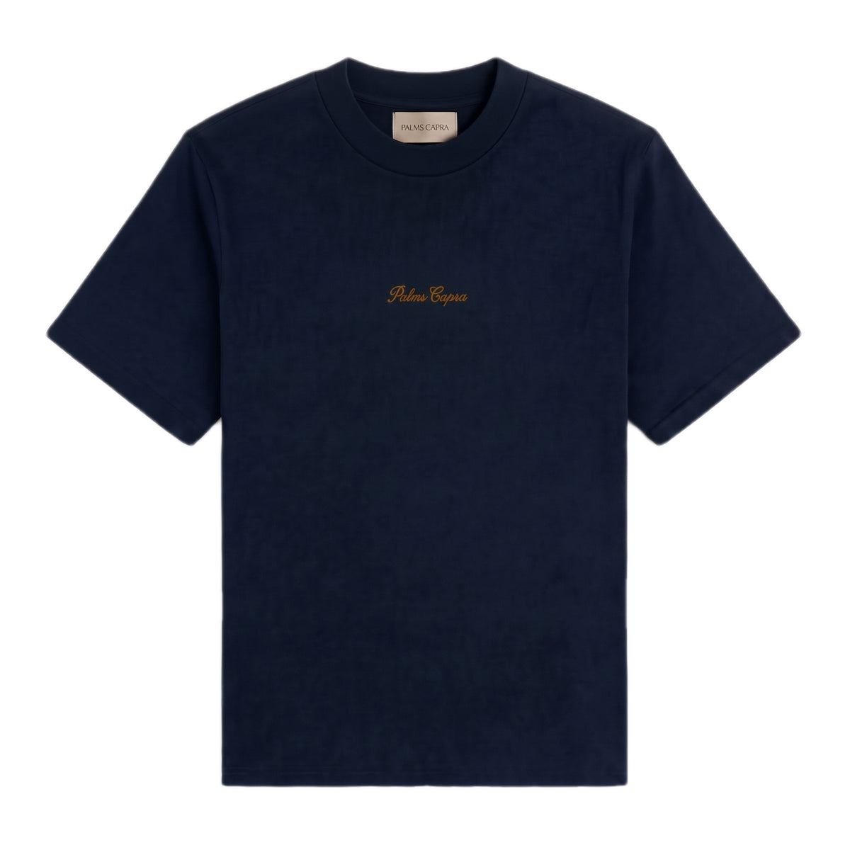 Palms Embroidered Blue Tshirt