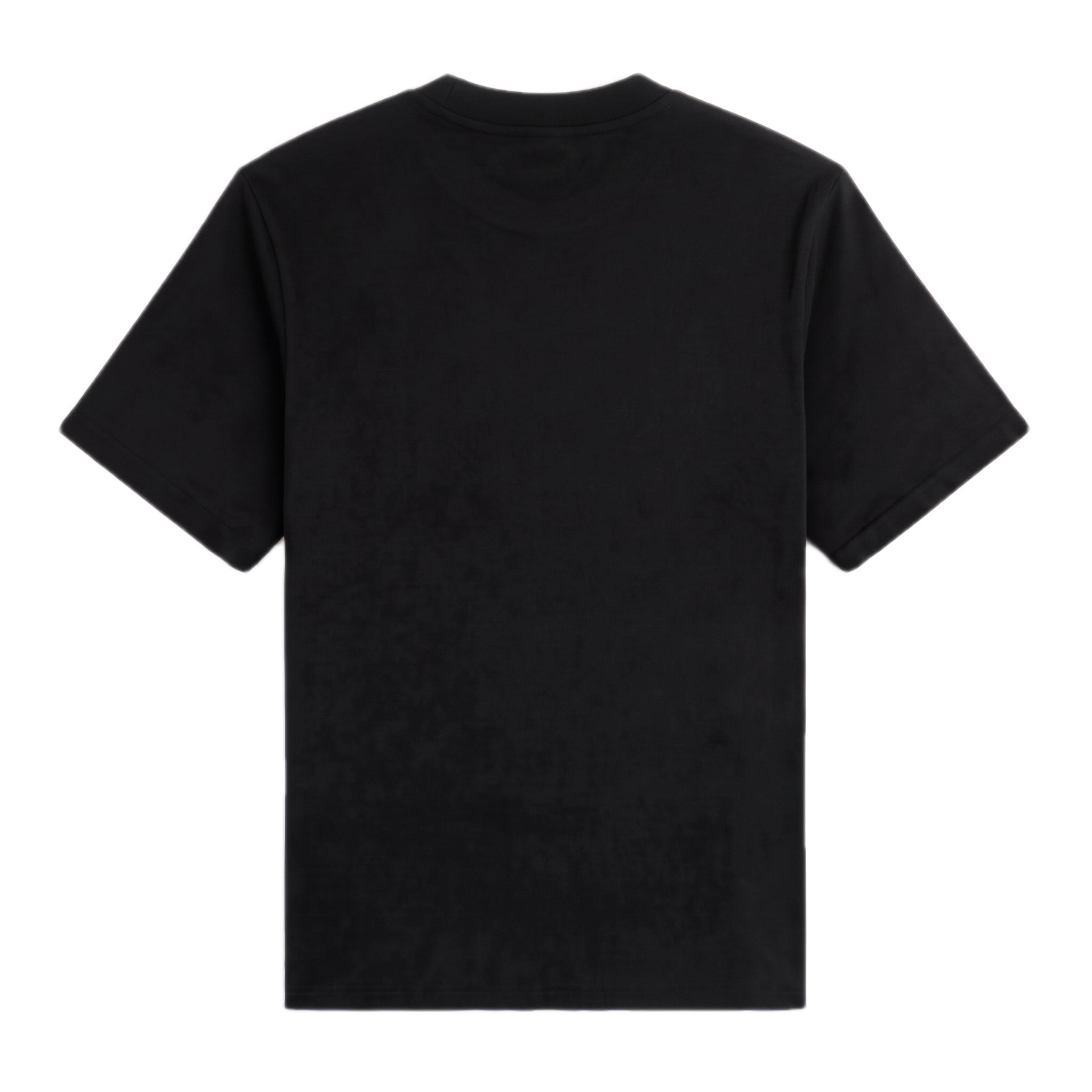 Palms Embroidered Black Tshirt