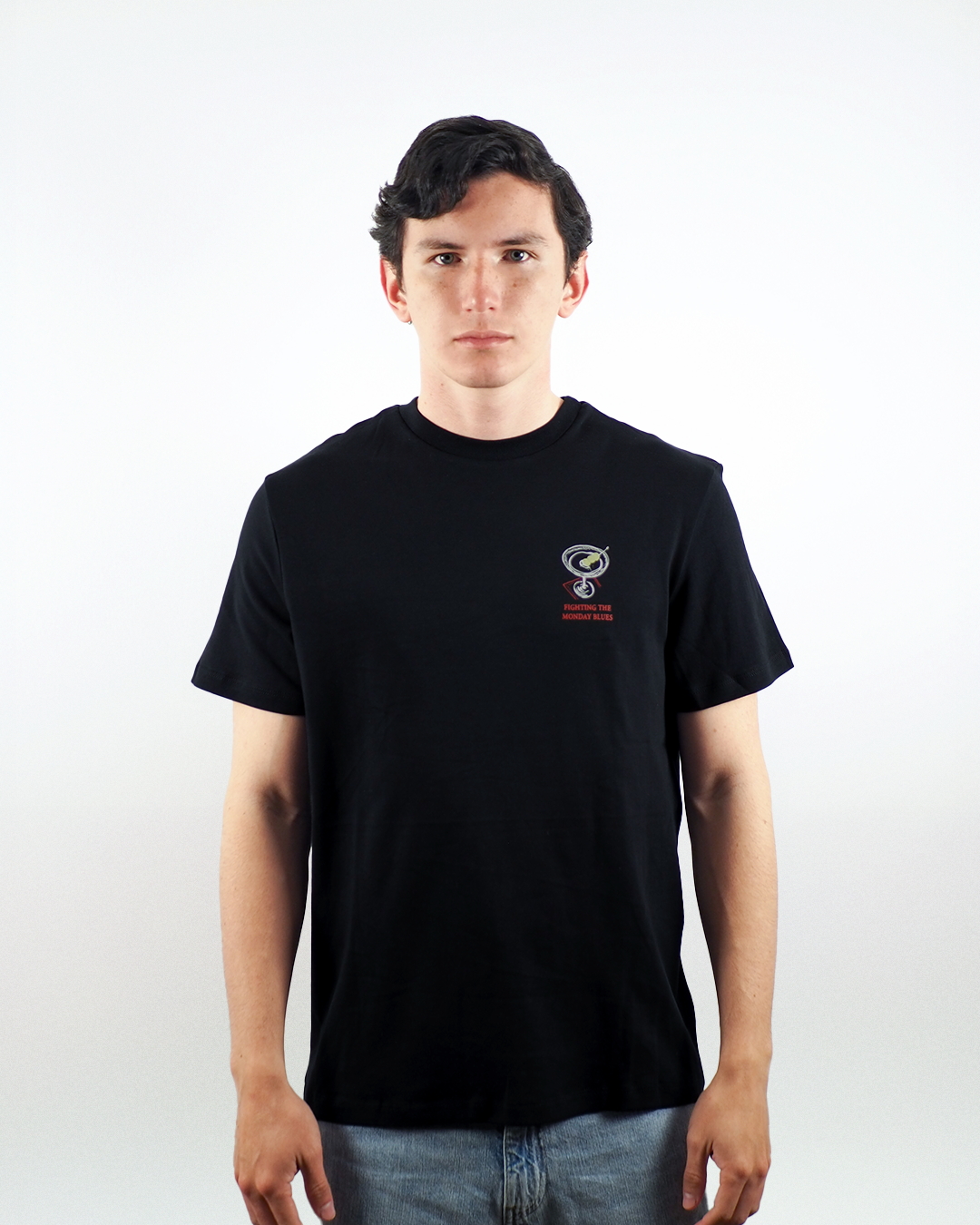 MARTINI BLACK T-SHIRT