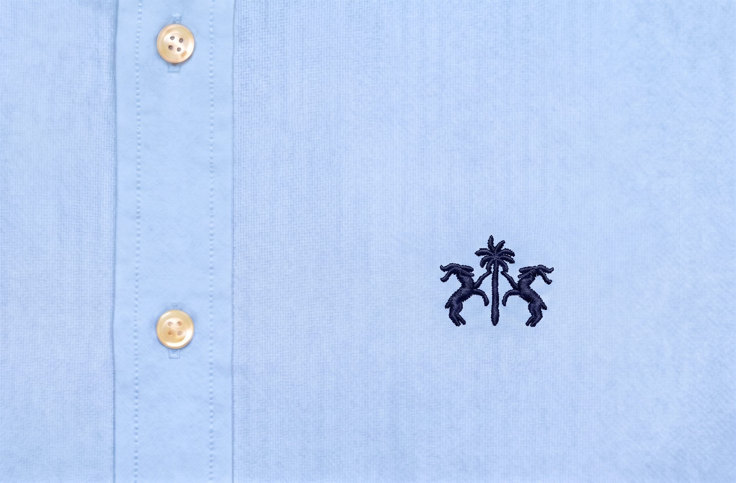 Palms Shirt Blue