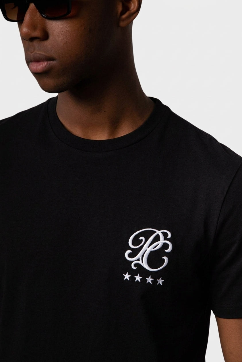 Stars Black T-Shirt