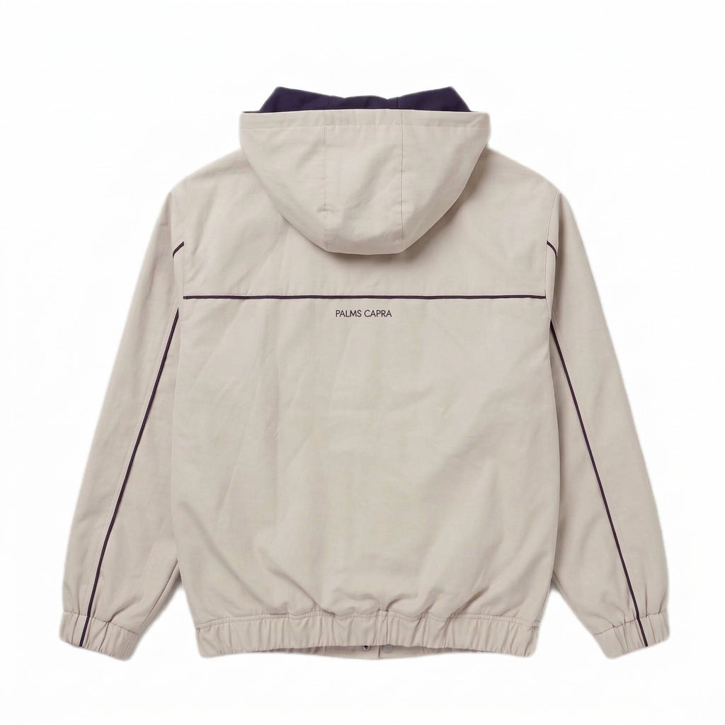 Palms Ivory Windbreaker