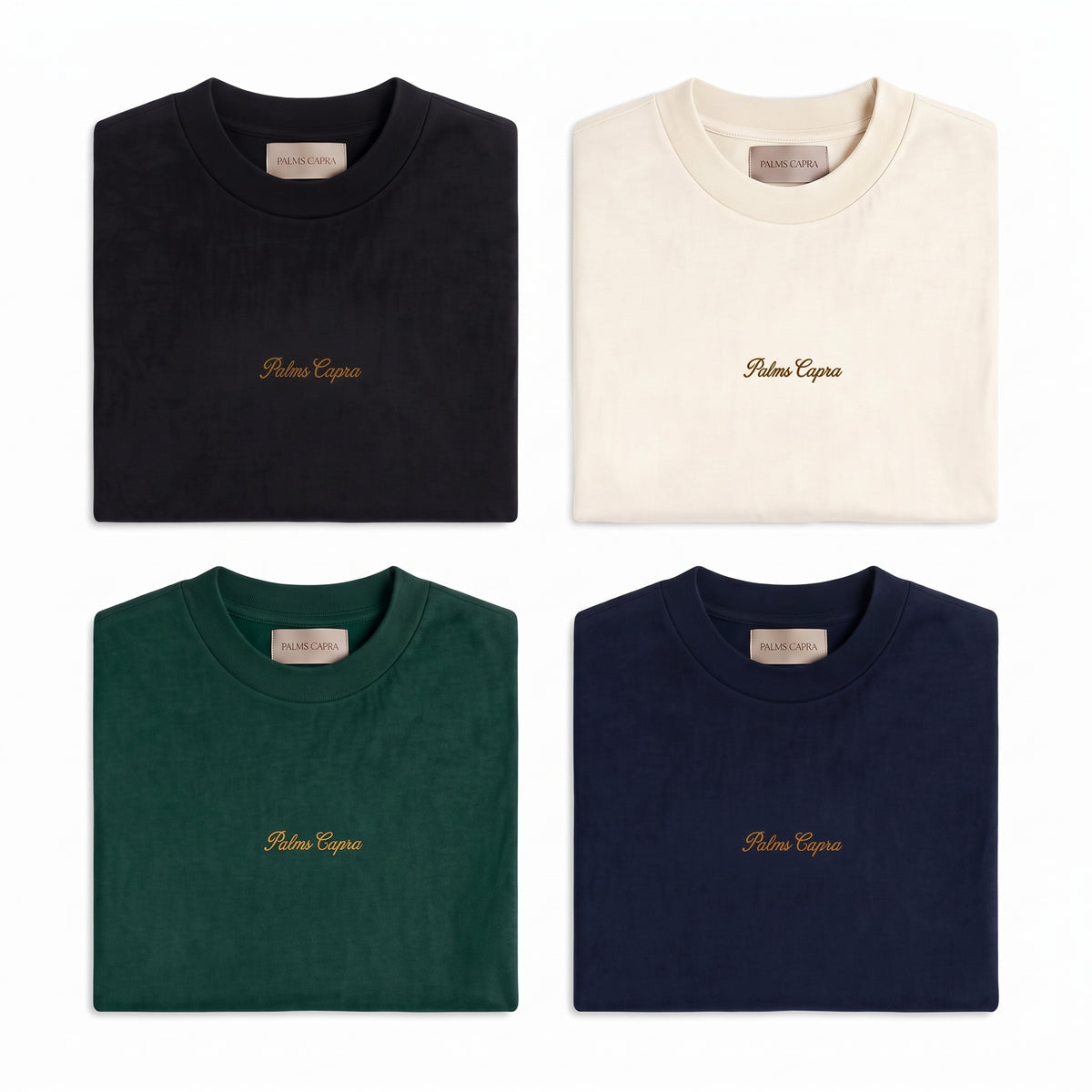 4-PACK Embroidered Tshirt