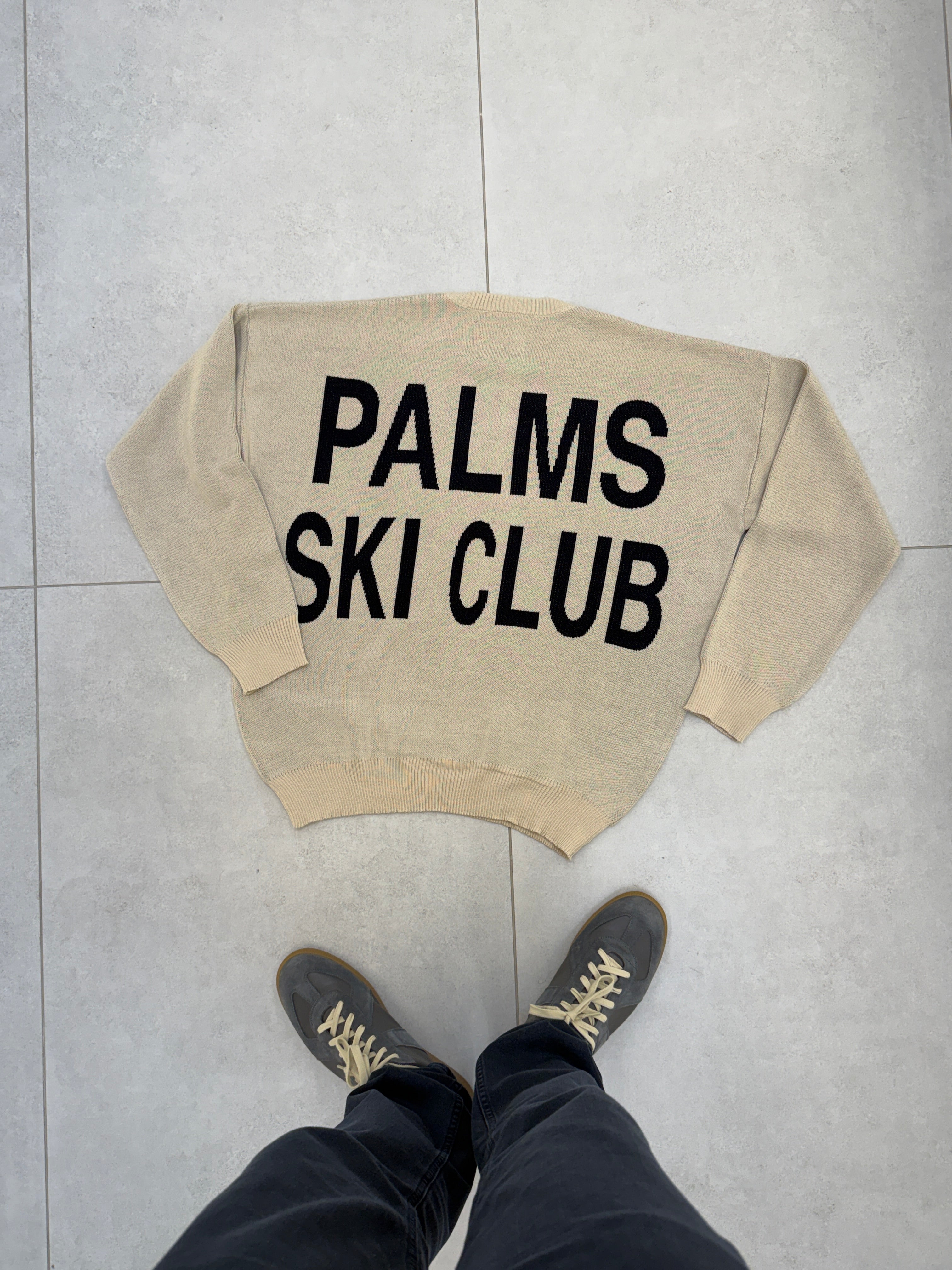 PALMS SKI CLUB CRUDE KNIT