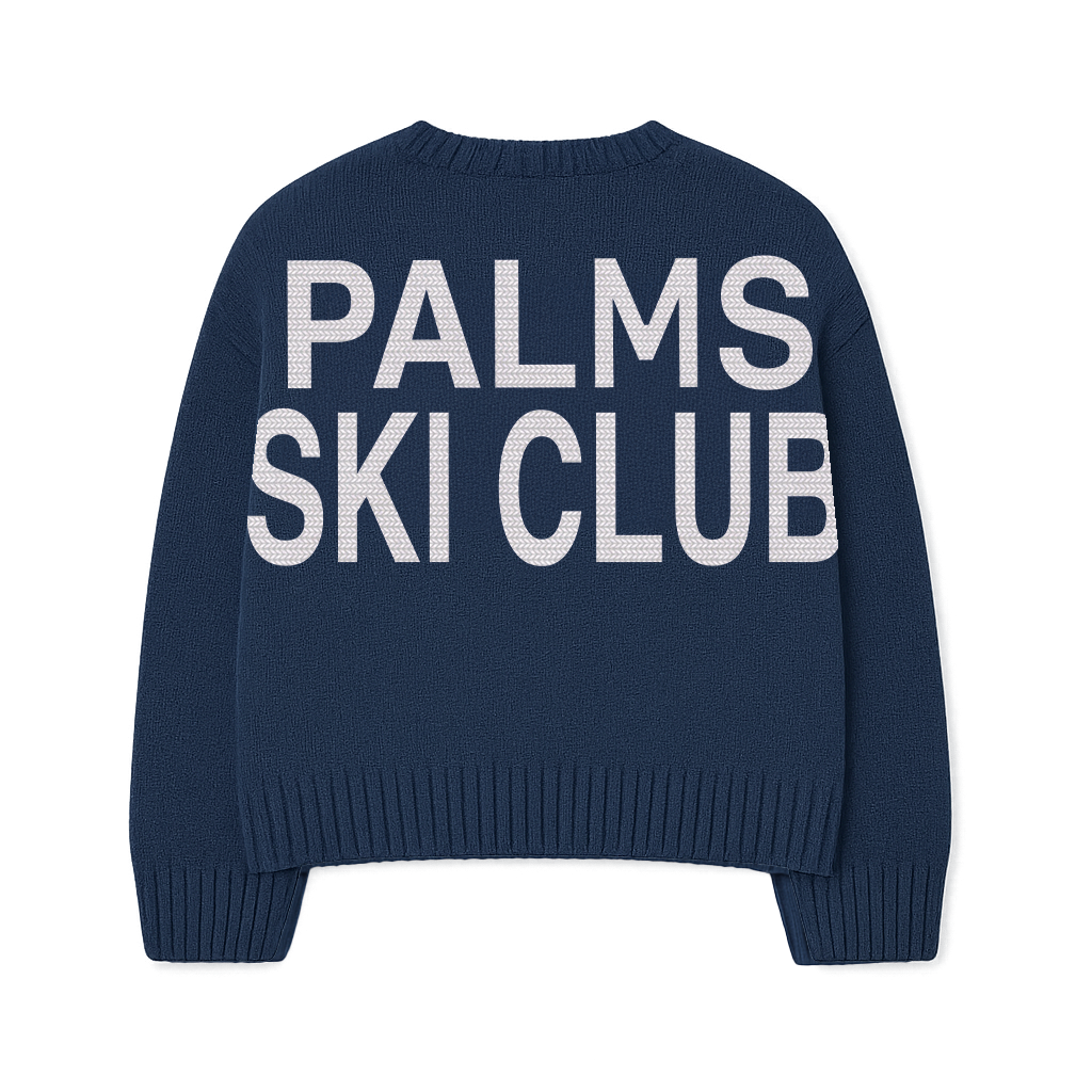 PALMS SKI CLUB KNIT
