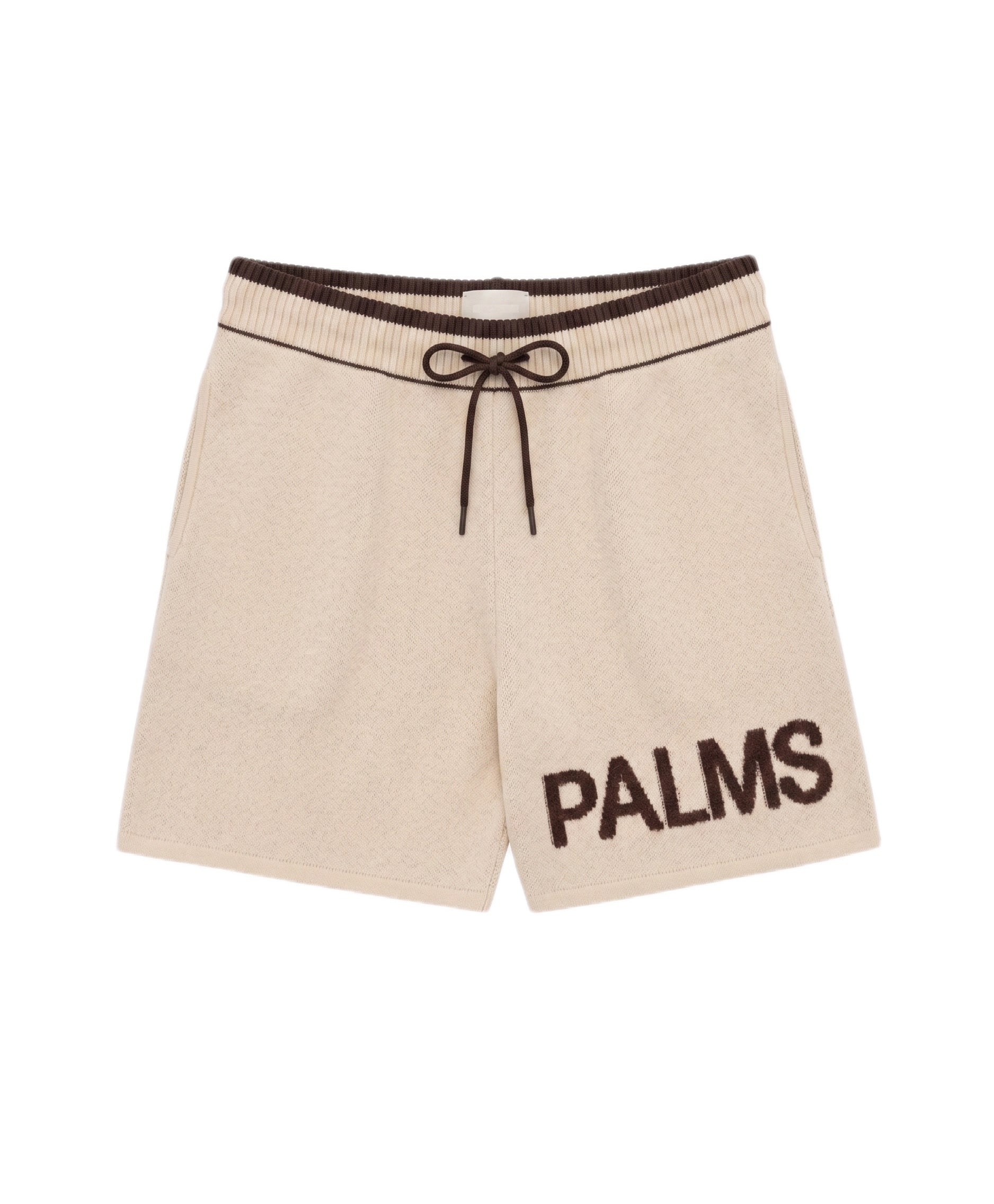 Palms Beige Short Knit