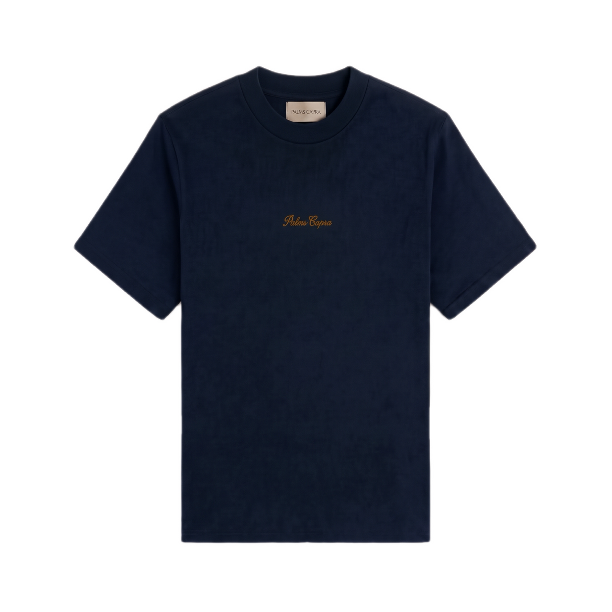 Palms Embroidered Blue T-Shirt